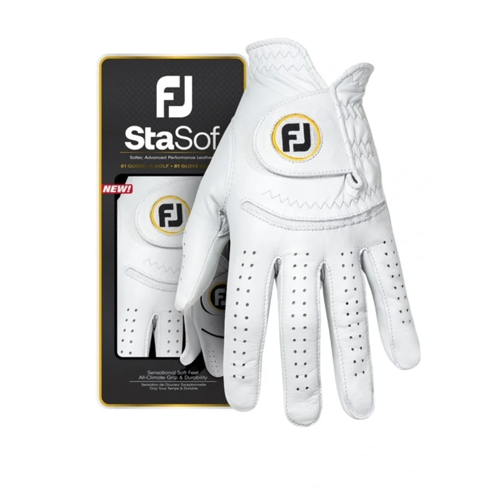 FootJoy StaSof Premium White Golf Glove